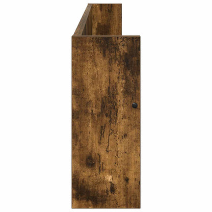 Regál Na Časopisy Kouřový Dub 100 X 12 X 30 Cm Kompozitní Dřevo