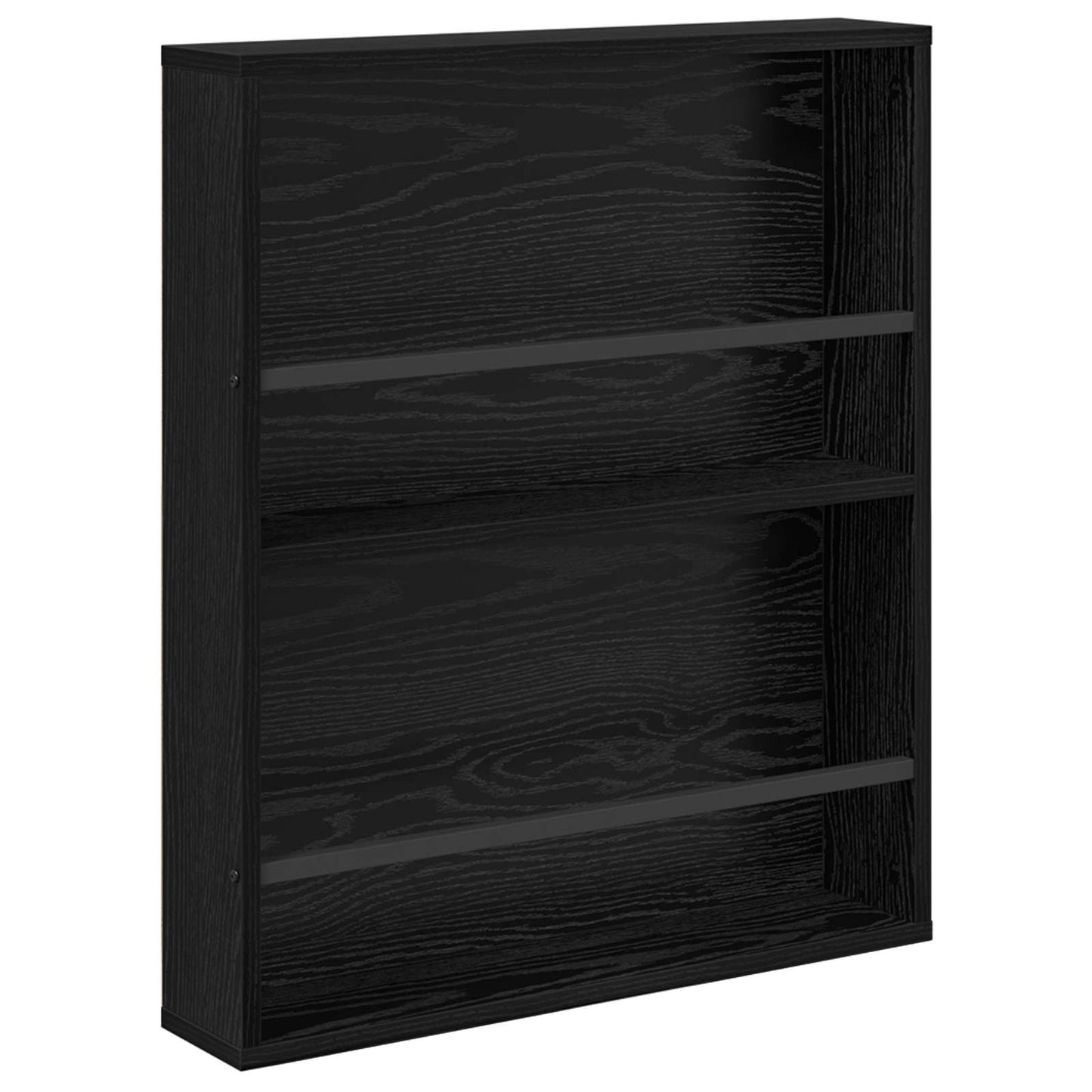 Regál Na Časopisy Černý Dub 60 X 12 X 70 Cm Kompozitní Dřevo