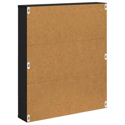 Regál Na Časopisy Černý Dub 60 X 12 X 70 Cm Kompozitní Dřevo