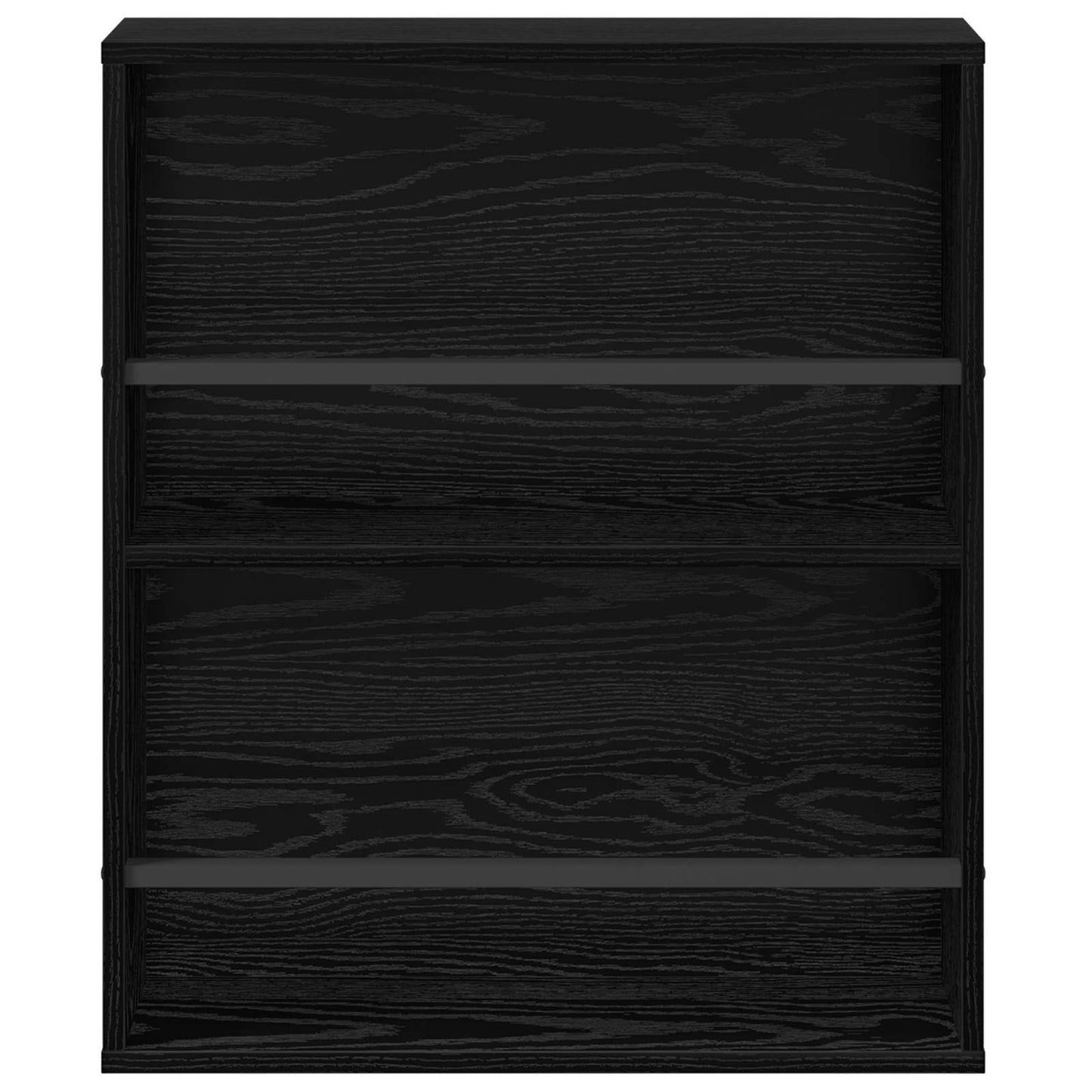 Regál Na Časopisy Černý Dub 60 X 12 X 70 Cm Kompozitní Dřevo