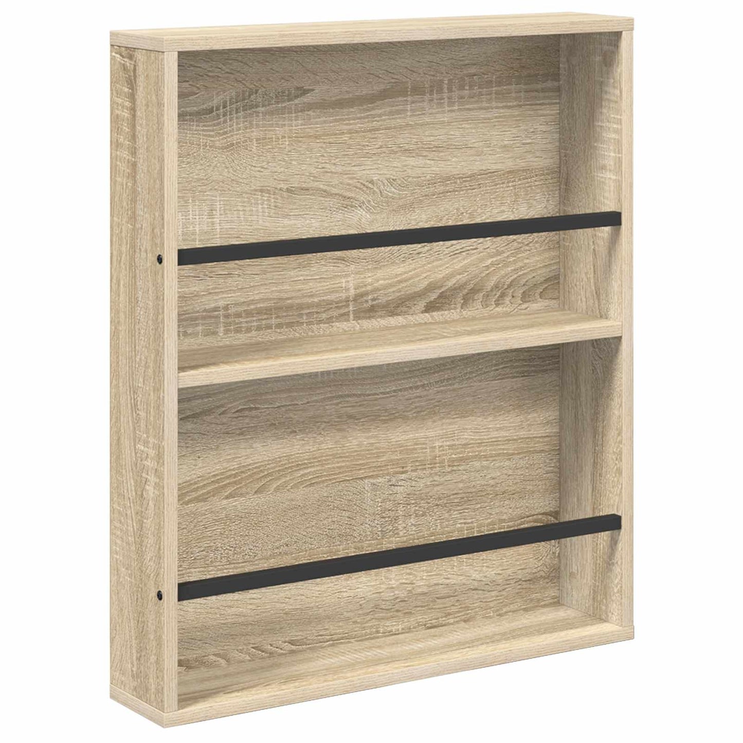 Regál Na Časopisy Sonoma Dub 60 X 12 X 70 Cm Kompozitní Dřevo