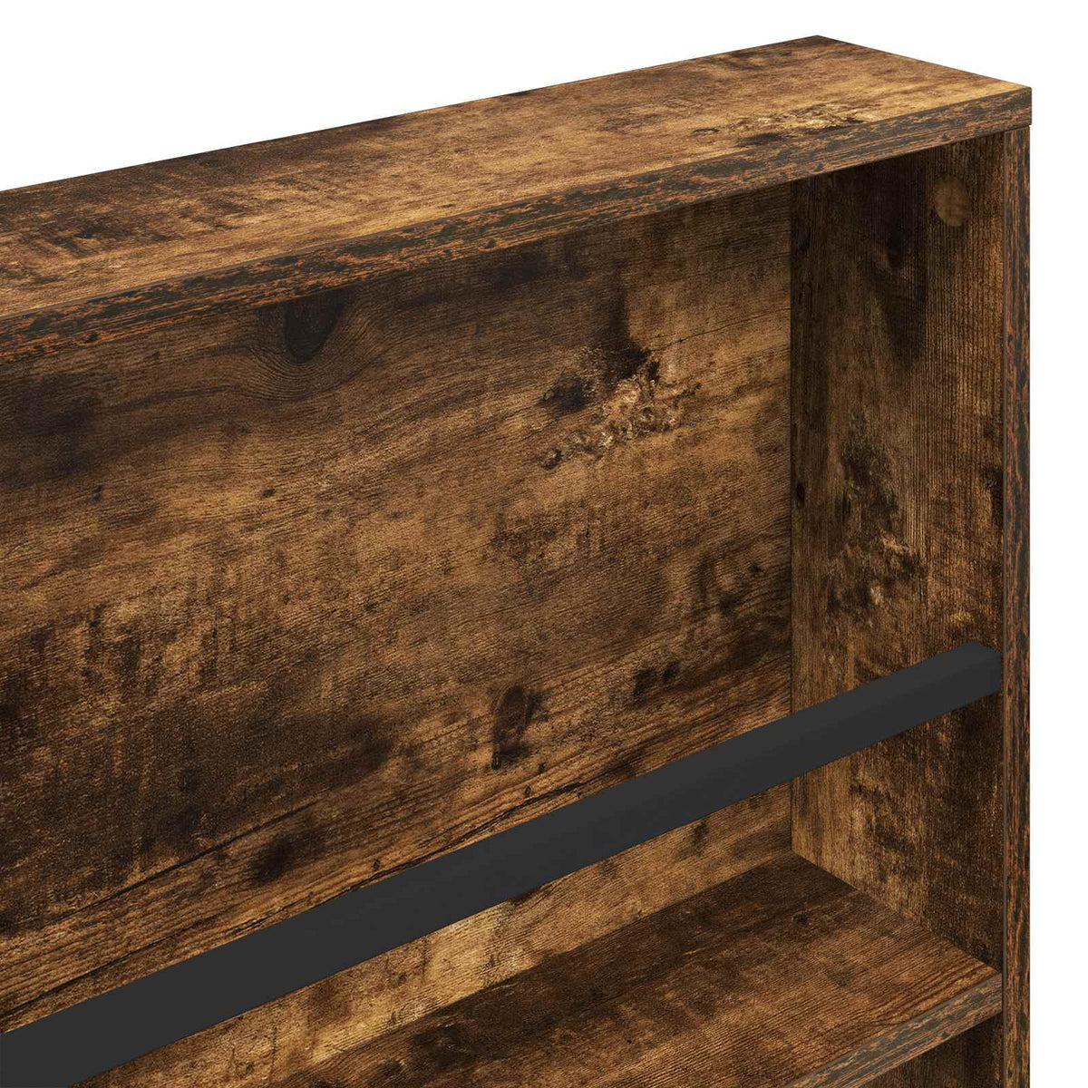 Regál Na Časopisy Kouřový Dub 60 X 12 X 70 Cm Kompozitní Dřevo