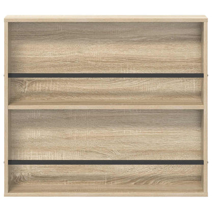 Regál Na Časopisy Sonoma Dub 80 X 12 X 70 Cm Kompozitní Dřevo
