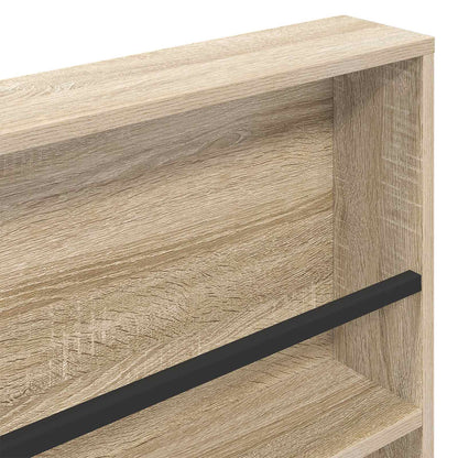 Regál Na Časopisy S Policí 2 Ks Sonoma Dub 80 X 12 X 70 Cm