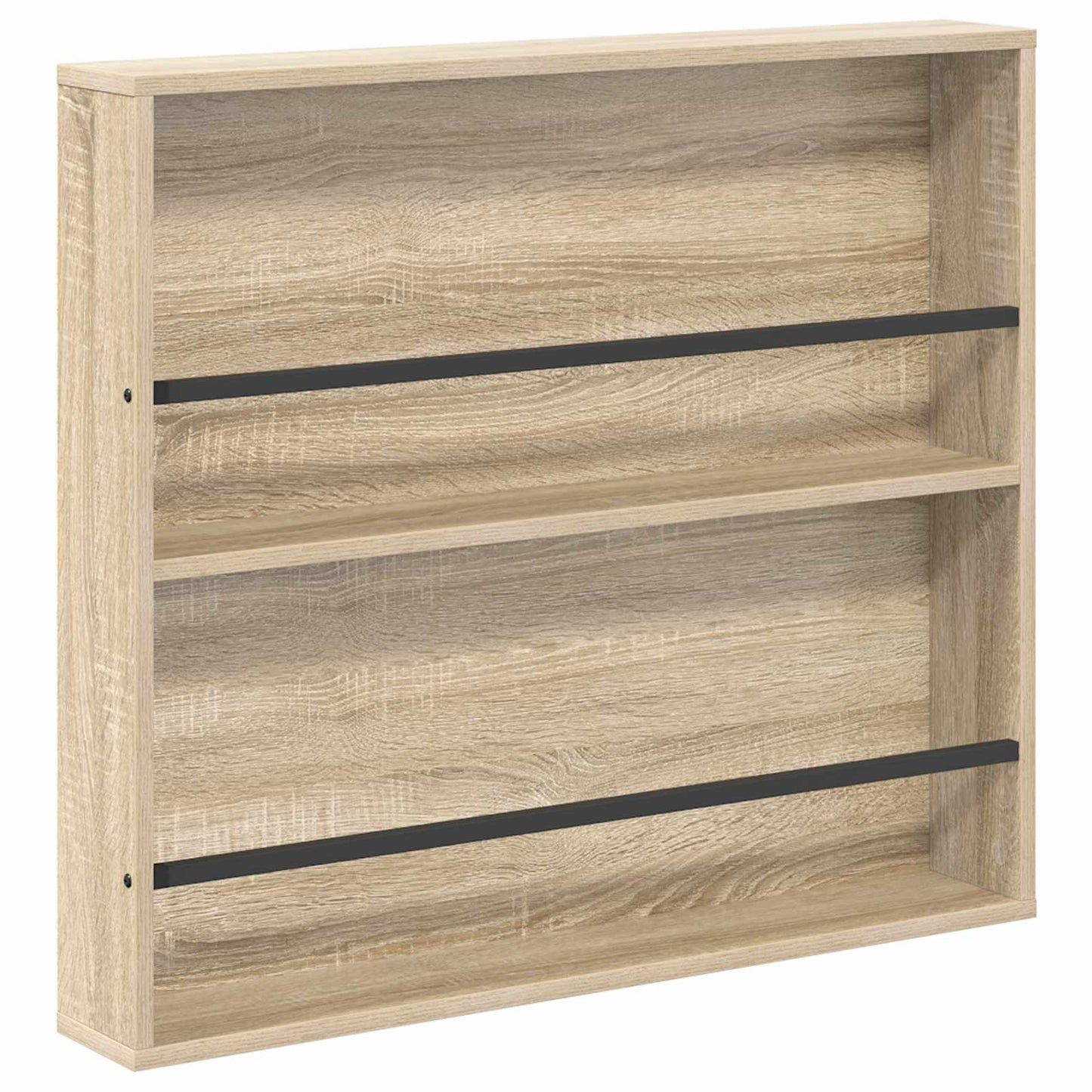Regál Na Časopisy S Policí 2 Ks Sonoma Dub 80 X 12 X 70 Cm