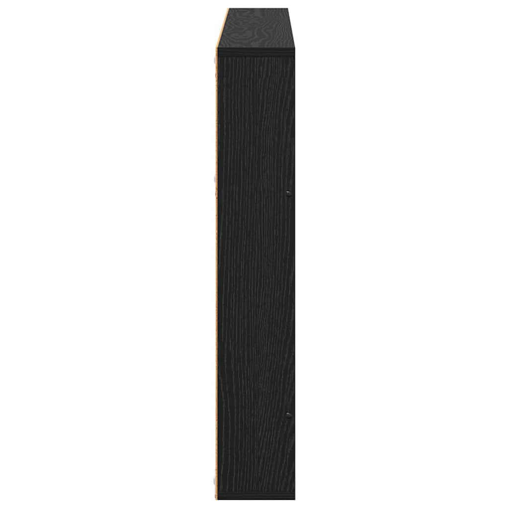 Regál Na Časopisy Černý Dub 100 X 12 X 70 Cm Kompozitní Dřevo