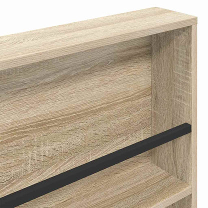 Regál Na Časopisy S Policí 2 Ks Sonoma Dub 100 X 12 X 70 Cm