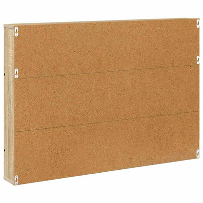 Regál Na Časopisy S Policí 2 Ks Sonoma Dub 100 X 12 X 70 Cm