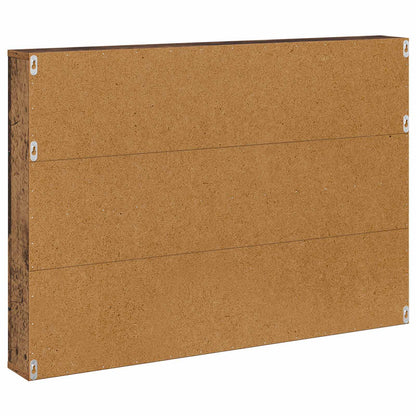 Regál Na Časopisy Staré Dřevo 100 X 12 X 70 Cm Kompozitní Dřevo