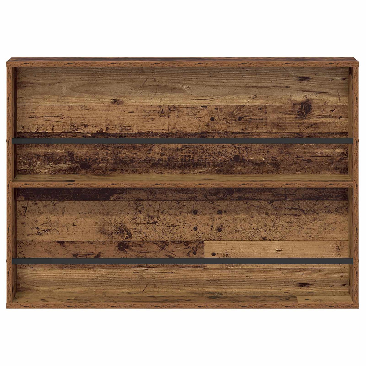 Regál Na Časopisy Staré Dřevo 100 X 12 X 70 Cm Kompozitní Dřevo