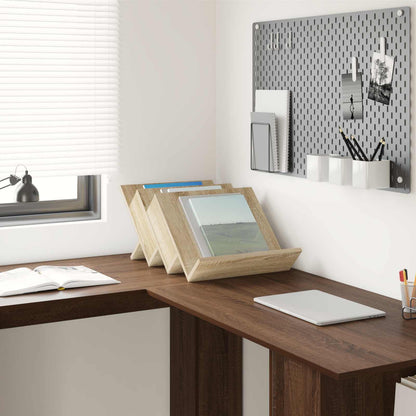 Regál Na Časopisy Sonoma Dub 53 X 40 X 28,5 Cm Kompozitní Dřevo