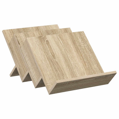 Regál Na Časopisy Sonoma Dub 53 X 40 X 28,5 Cm Kompozitní Dřevo