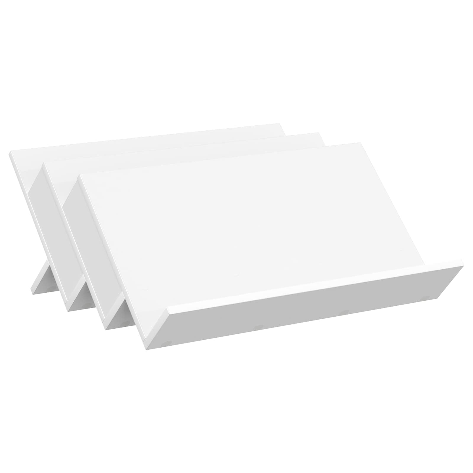 Regál Na Časopisy Bílá 65 X 53 X 28,5 Cm Kompozitní Dřevo