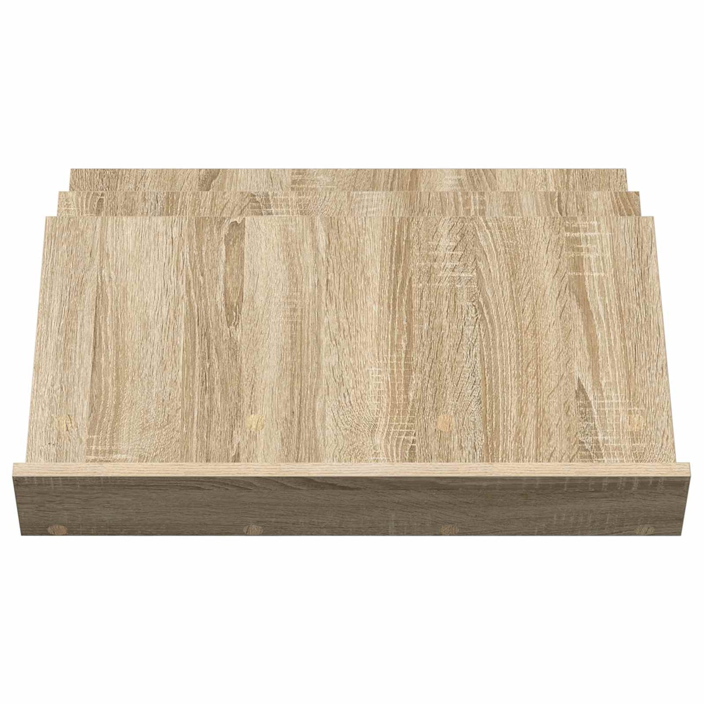 Regál Na Časopisy Sonoma Dub 65 X 53 X 28,5 Cm Kompozitní Dřevo
