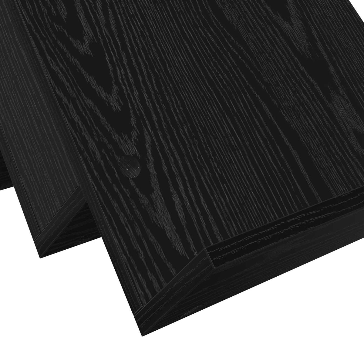 Regál Na Časopisy Černý Dub 90 X 53 X 28,5 Cm Kompozitní Dřevo