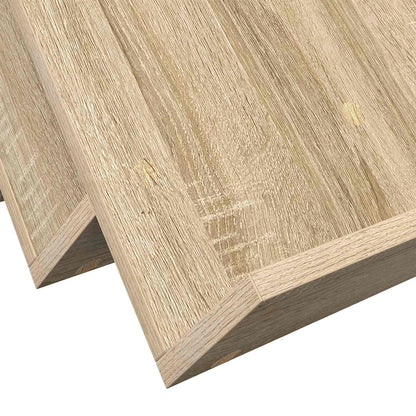 Regál Na Časopisy Sonoma Dub 90 X 53 X 28,5 Cm Kompozitní Dřevo