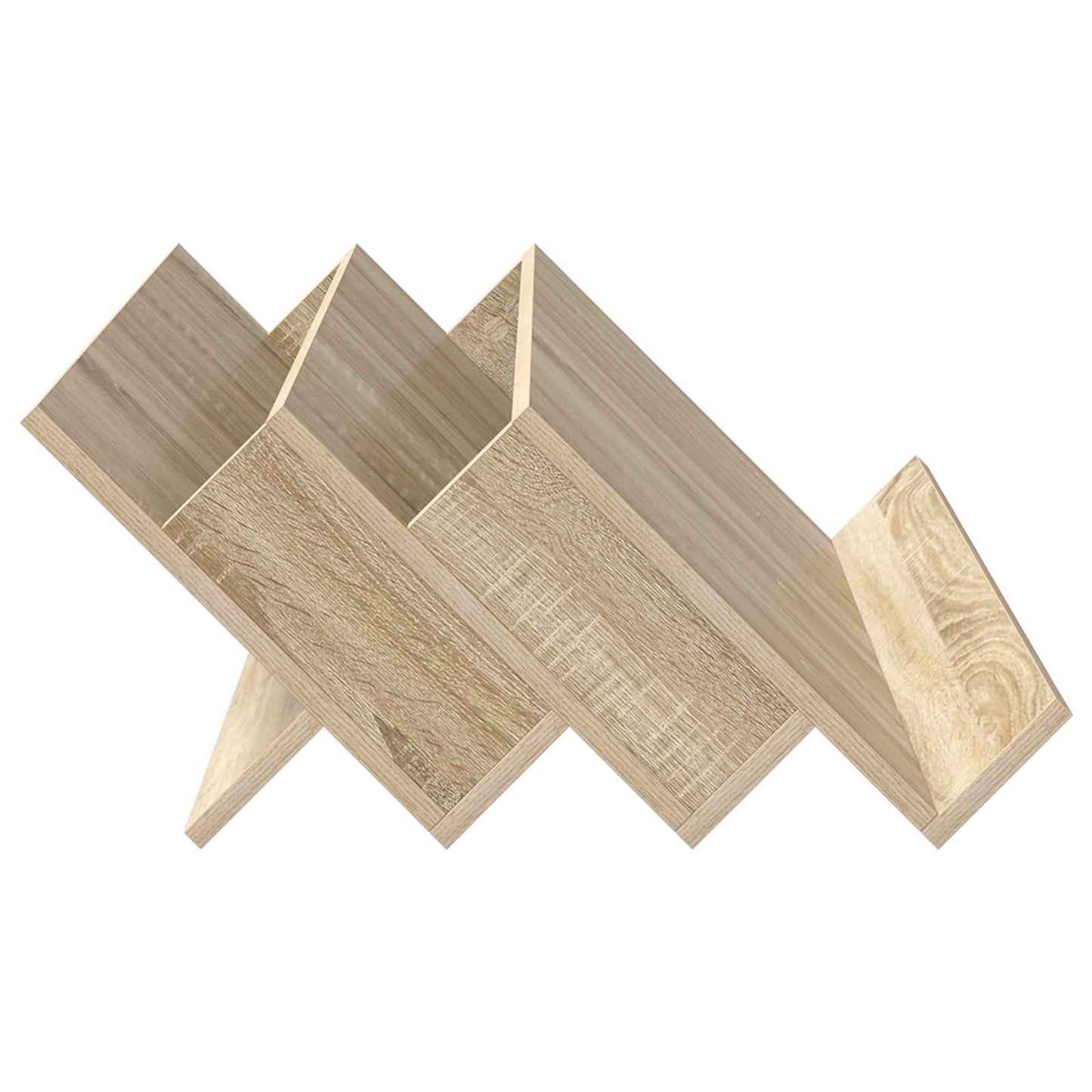 Regál Na Časopisy Sonoma Dub 90 X 53 X 28,5 Cm Kompozitní Dřevo