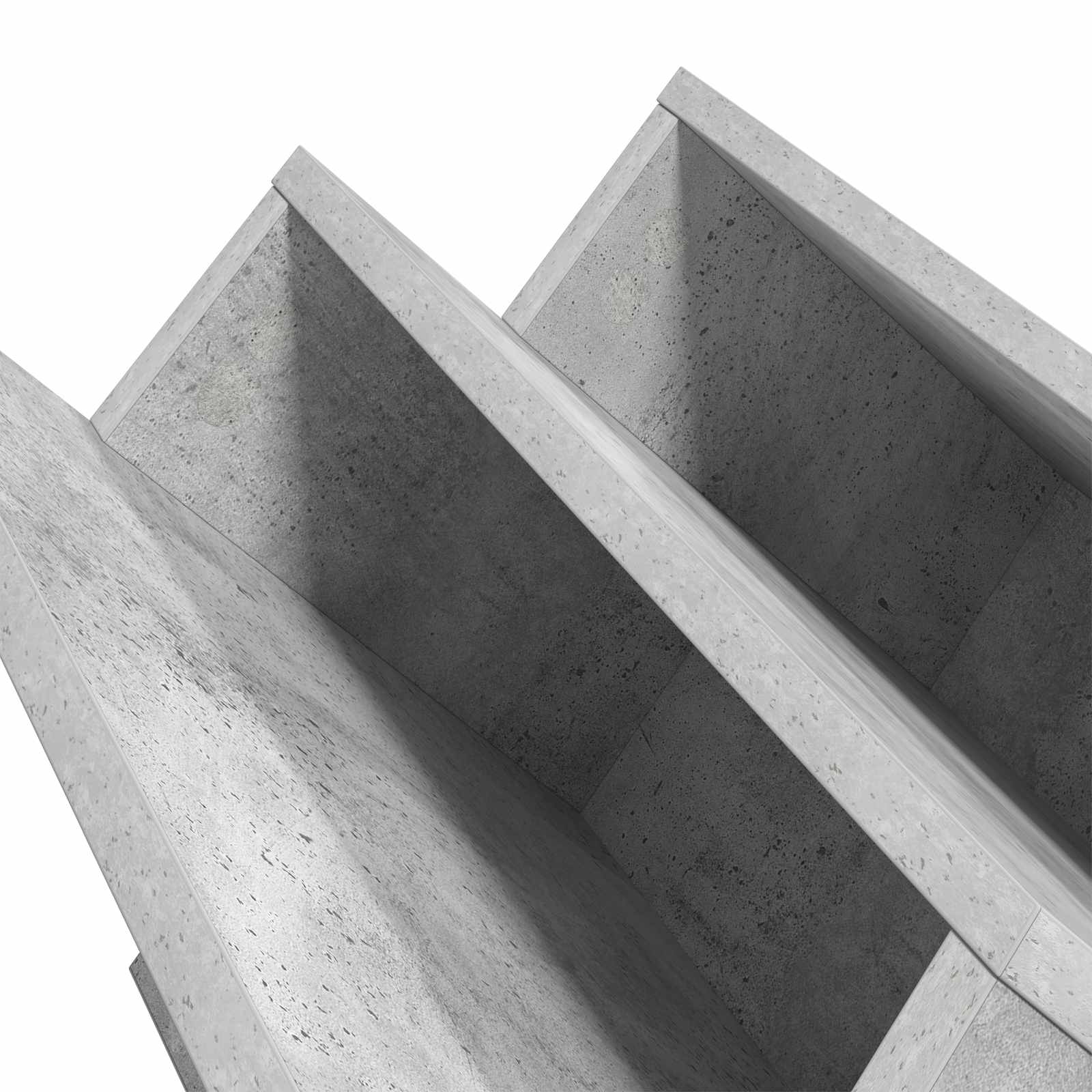 Regál Na Časopisy S Policí Betonově Šedá 90 X 53 X 28,5 Cm