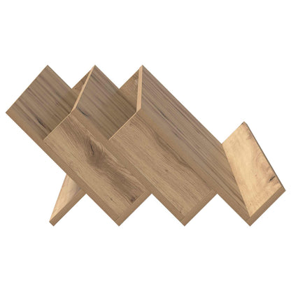 Regál Na Časopisy S Policí Artisanový Dub 90 X 53 X 28,5 Cm