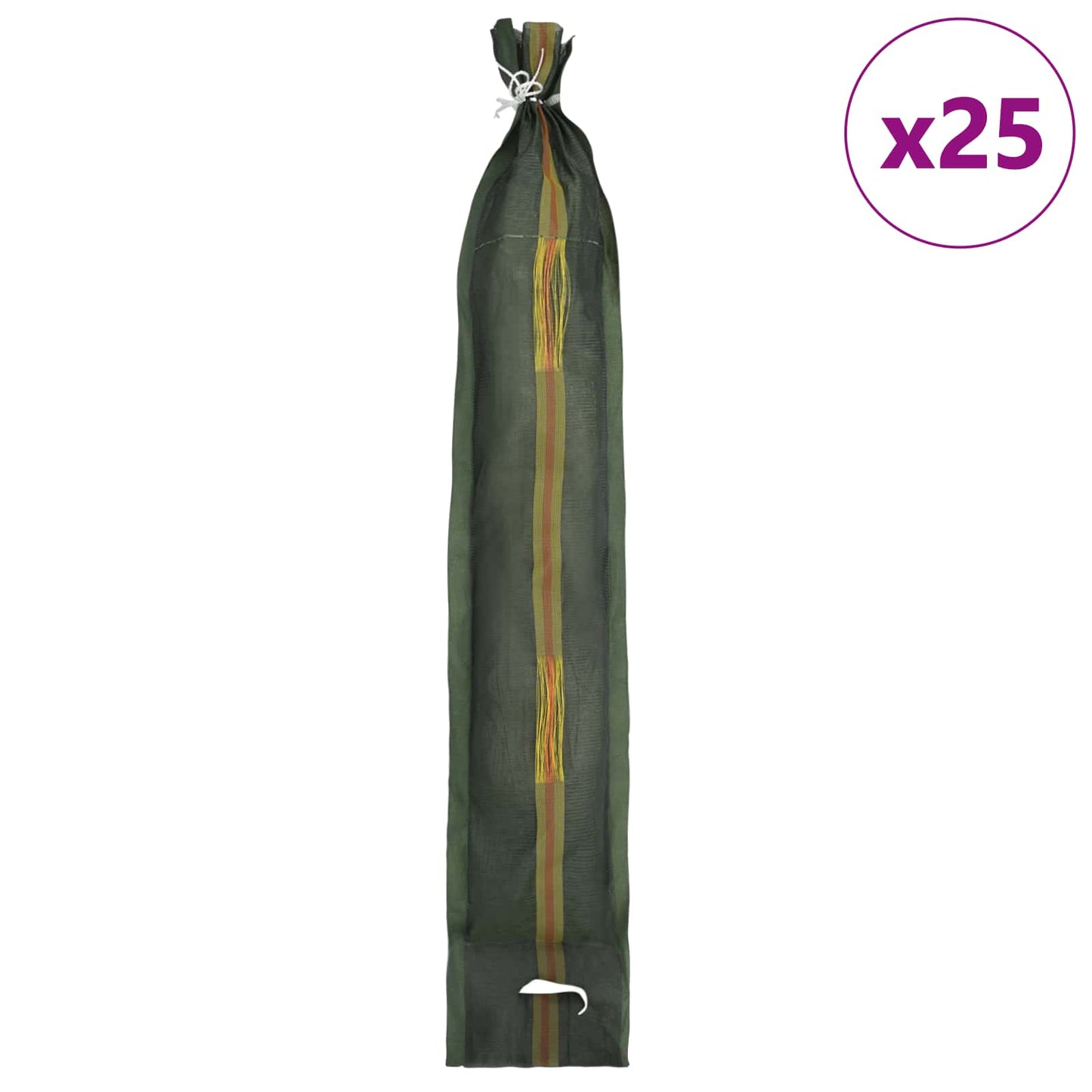 Pytle S Pískem 25 Ks Tmavě Zelená 120 X 27 Cm Hdpe