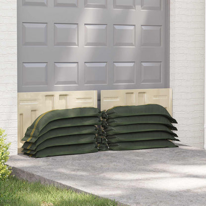 Pytle S Pískem 100 Ks Tmavě Zelená 120 X 27 Cm Hdpe