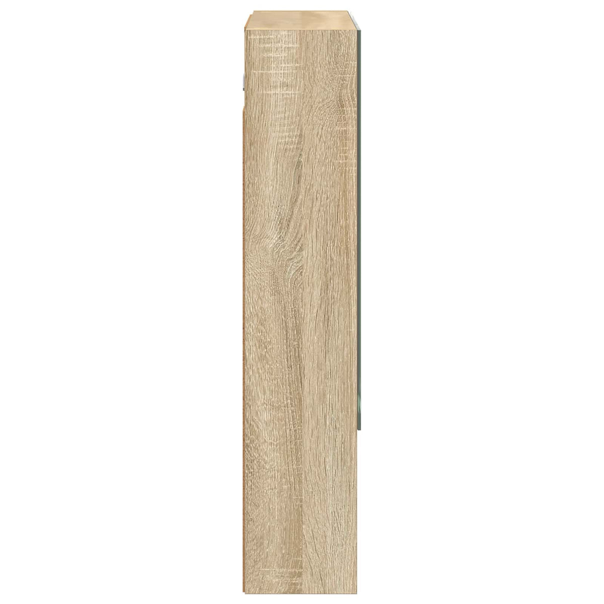Koupelnová Zrcadlová Skříň Sonoma Dub 60 X 14.5 X 70 Cm
