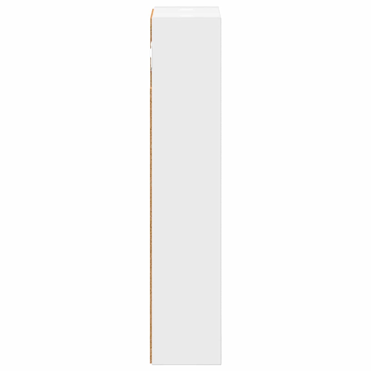 Koupelnová Nástěnná Skříňka S Policí Bílý 20 X 10 X 50 Cm