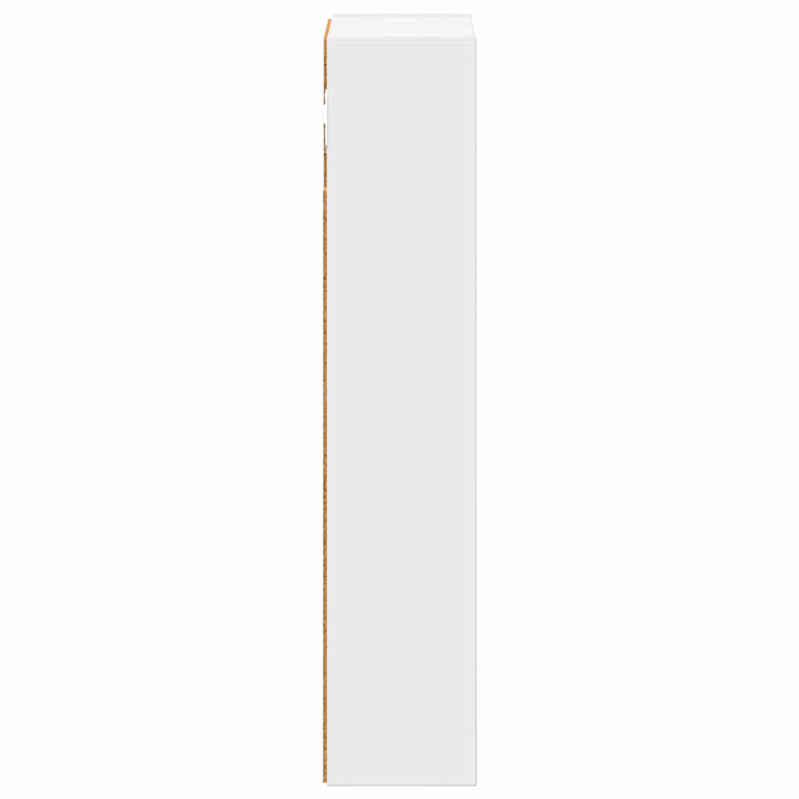 Koupelnová Nástěnná Skříňka S Policí Bílý 20 X 10 X 50 Cm