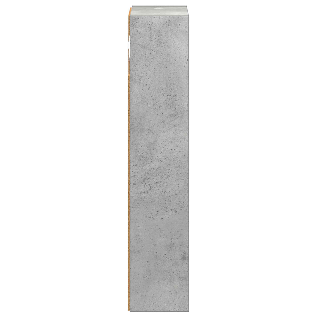 Koupelnová Nástěnná Skříňka Betonově Šedá 20 X 10 X 50 Cm