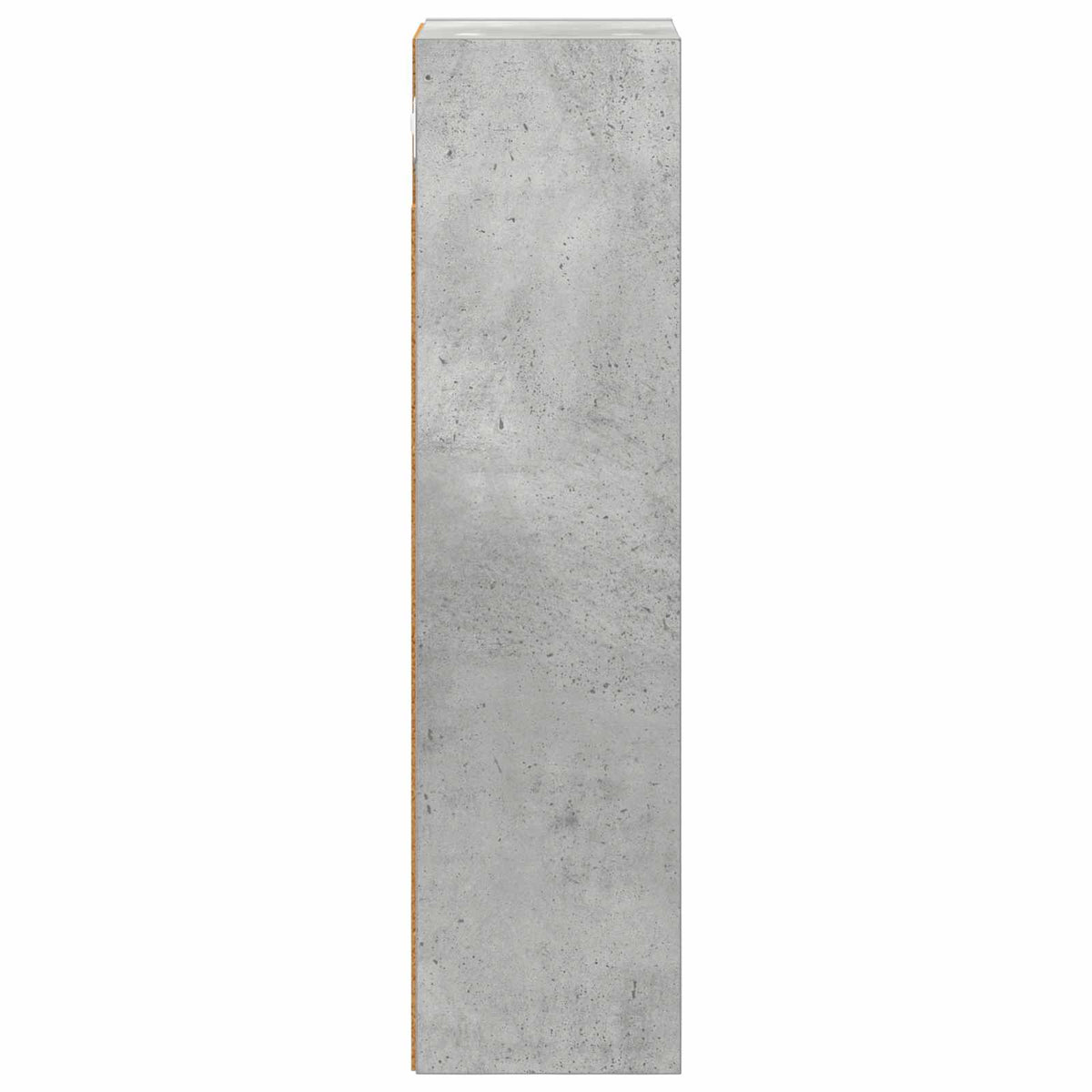 Koupelnová Nástěnná Skříňka Betonově Šedá 20 X 16 X 62,5 Cm