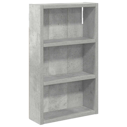 Koupelnová Nástěnná Skříňka Betonově Šedá 30 X 10 X 50 Cm
