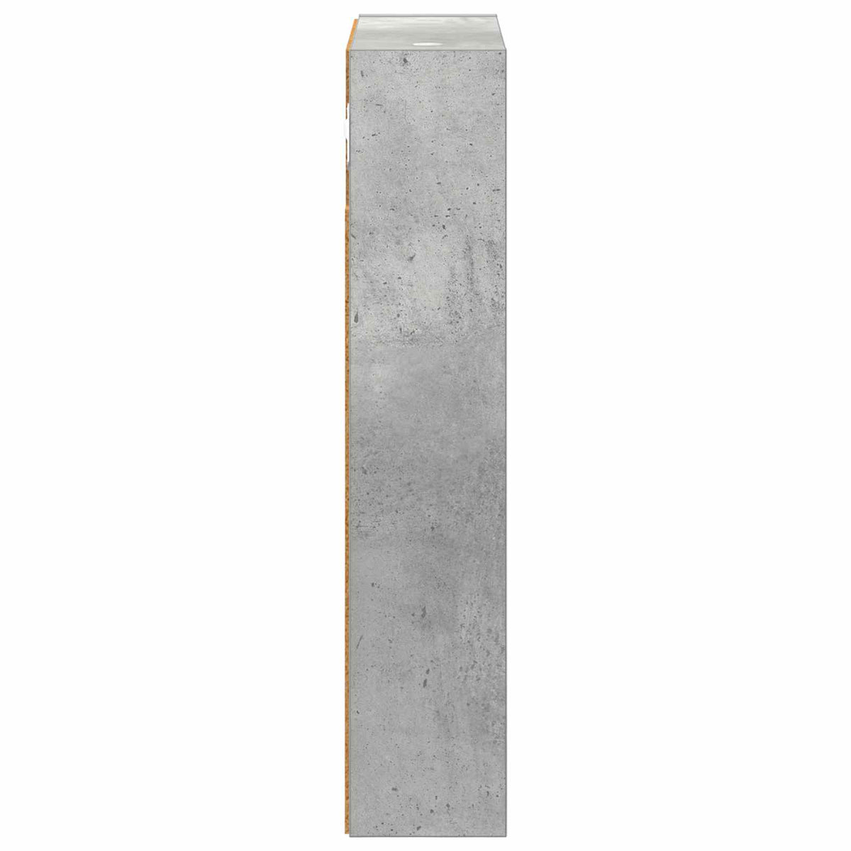 Koupelnová Nástěnná Skříňka Betonově Šedá 30 X 10 X 50 Cm