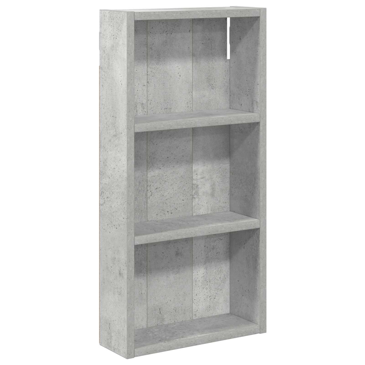 Koupelnová Nástěnná Skříňka Betonově Šedá 30 X 10 X 60,5 Cm