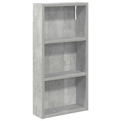 Koupelnová Nástěnná Skříňka Betonově Šedá 30 X 10 X 60,5 Cm