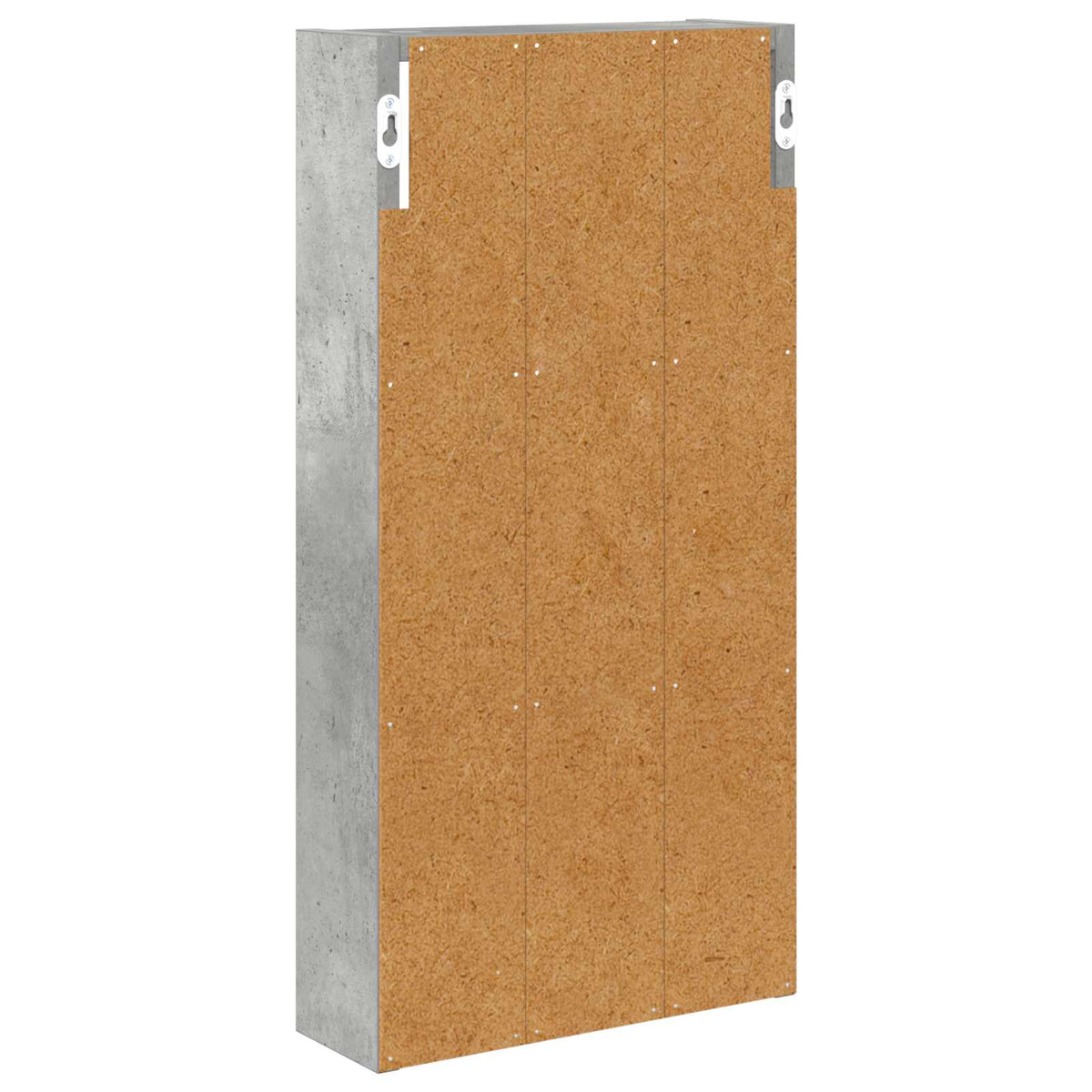 Koupelnová Nástěnná Skříňka Betonově Šedá 30 X 10 X 60,5 Cm