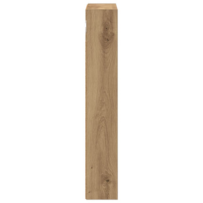 Koupelnová Nástěnná Skříňka Umělecký Dub 30 X 10 X 60,5 Cm