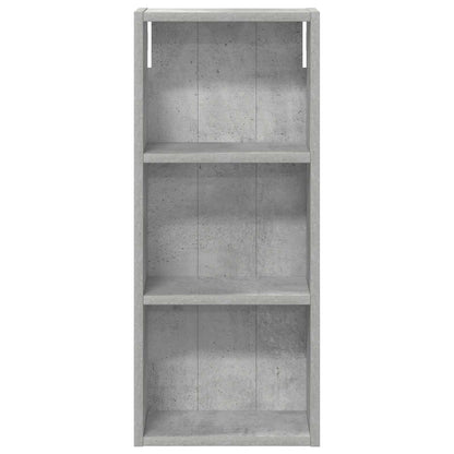 Koupelnová Nástěnná Skříňka Betonově Šedá 30 X 14 X 70 Cm