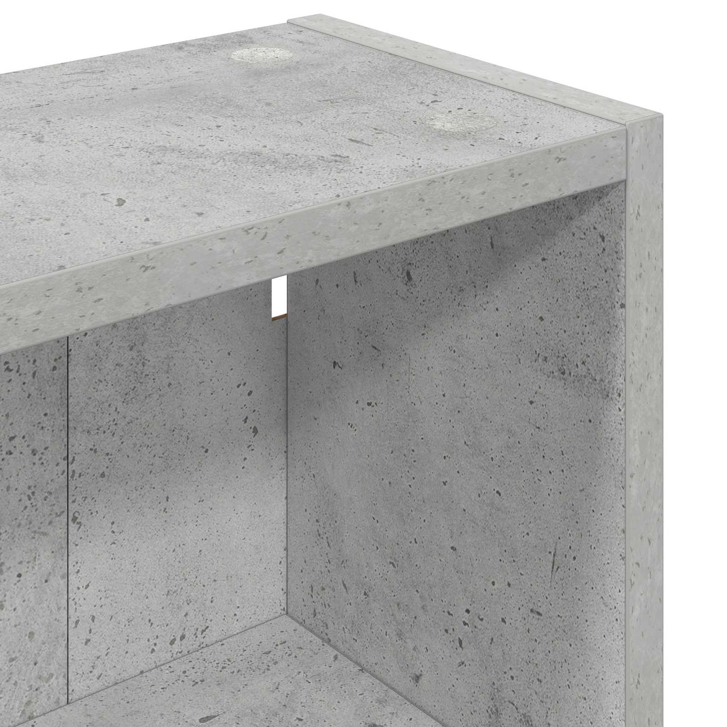 Koupelnová Nástěnná Skříňka Betonově Šedá 30 X 16 X 62,5 Cm