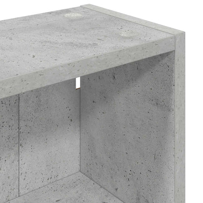 Koupelnová Nástěnná Skříňka Betonově Šedá 30 X 16 X 62,5 Cm