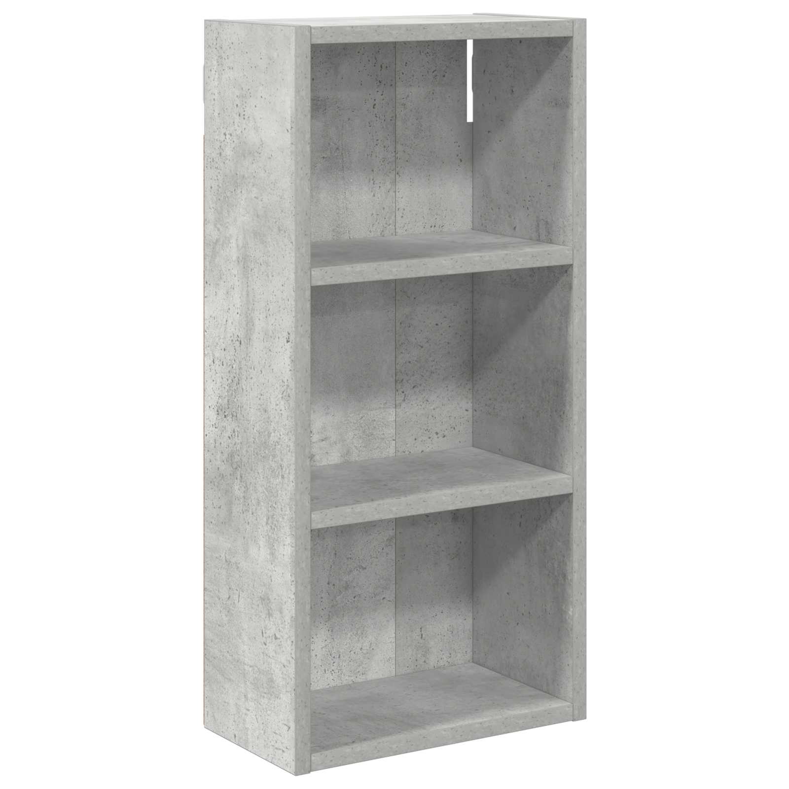 Koupelnová Nástěnná Skříňka Betonově Šedá 30 X 16 X 62,5 Cm
