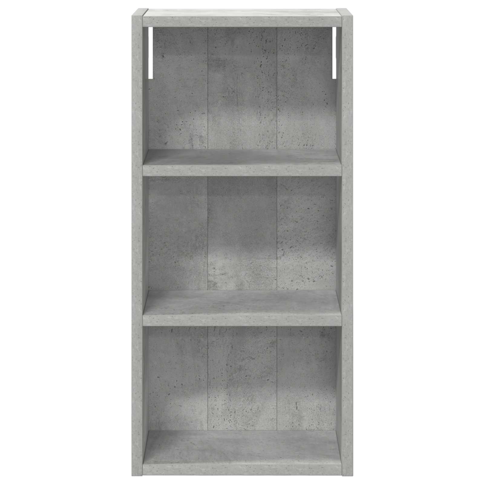 Koupelnová Nástěnná Skříňka Betonově Šedá 30 X 16 X 62,5 Cm