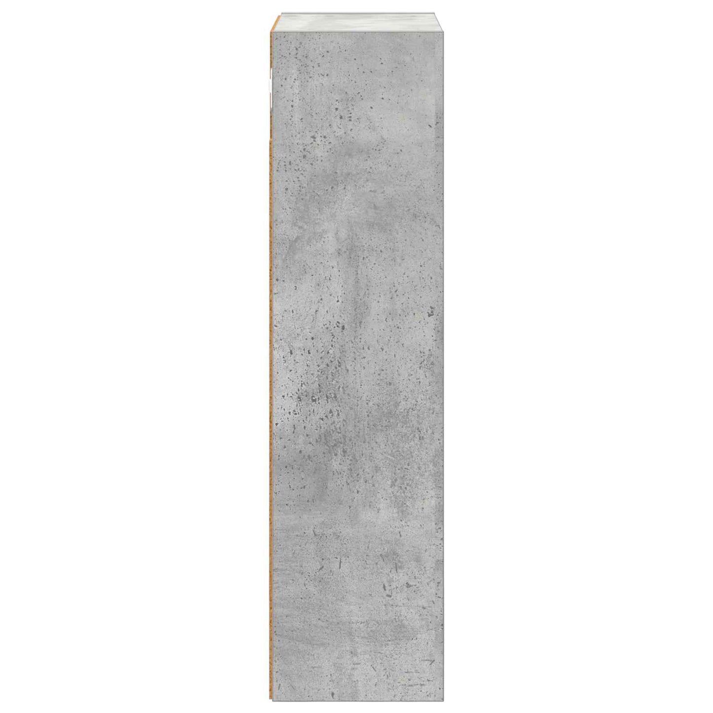 Koupelnová Nástěnná Skříňka Betonově Šedá 30 X 16 X 62,5 Cm