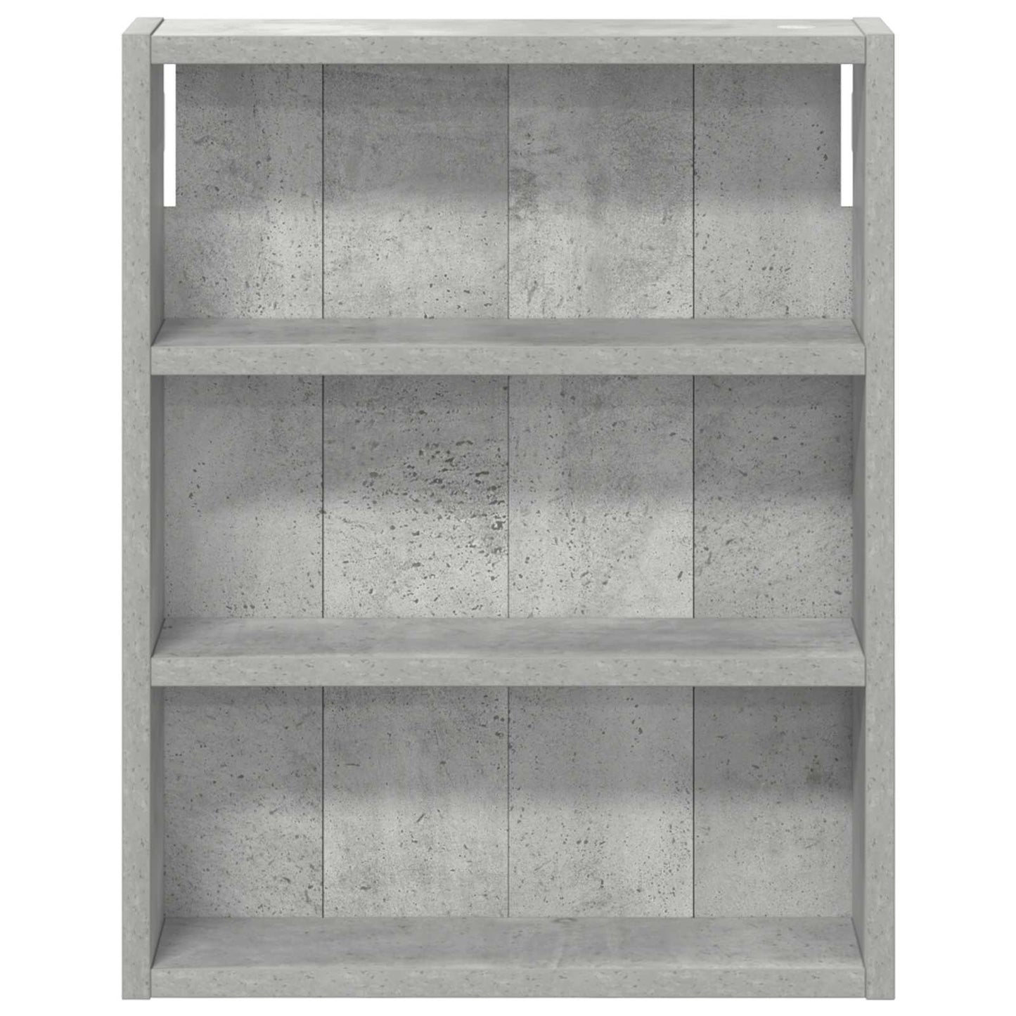 Koupelnová Nástěnná Skříňka Betonově Šedá 40 X 10 X 50 Cm