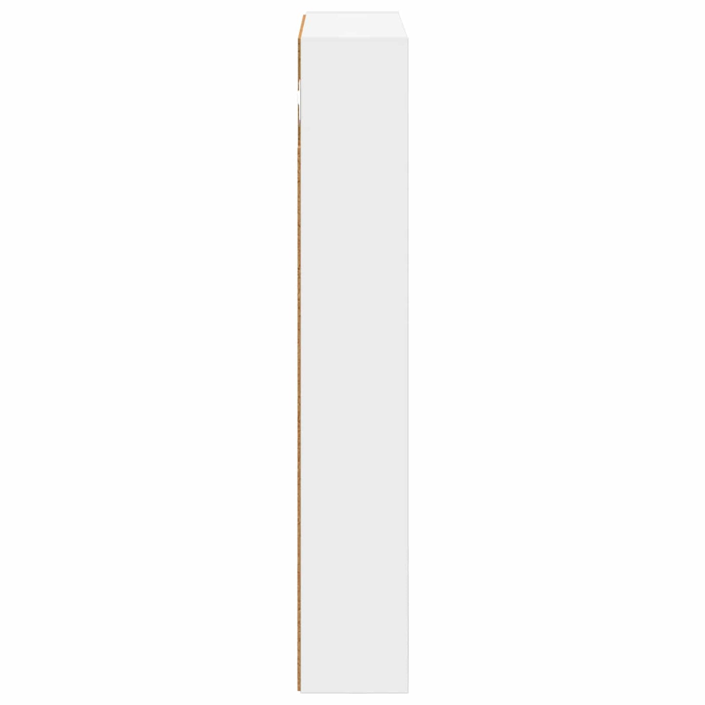 Koupelnová Nástěnná Skříňka S Policí Bílý 40 X 10 X 60,5 Cm
