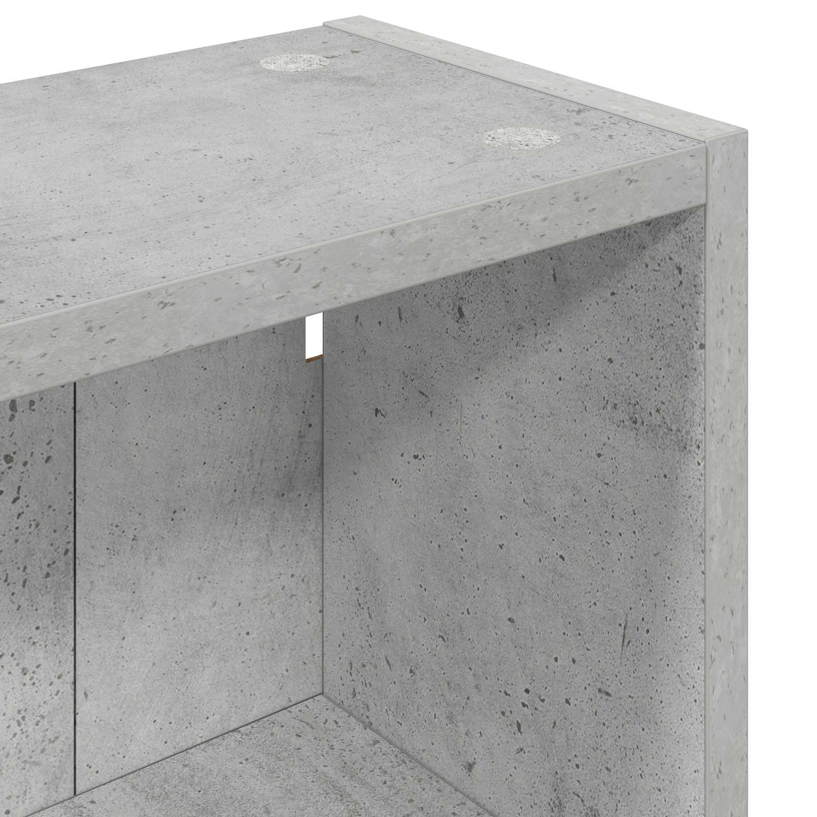 Koupelnová Nástěnná Skříňka Betonově Šedá 40 X 16 X 62,5 Cm