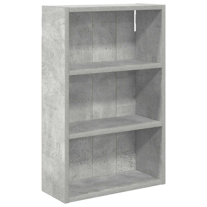 Koupelnová Nástěnná Skříňka Betonově Šedá 40 X 16 X 62,5 Cm
