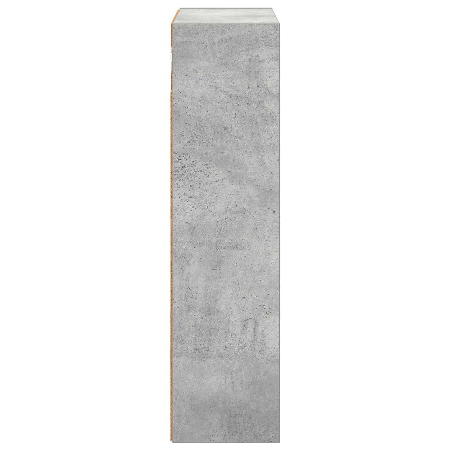 Koupelnová Nástěnná Skříňka Betonově Šedá 40 X 16 X 62,5 Cm