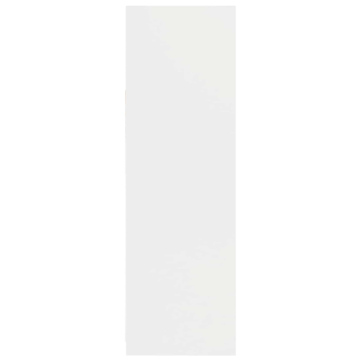 Šatní Skříň Se Dveřmi Bílý 79,5 X 49 X 156 Cm Dřevěný Materiál