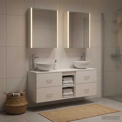 Sada Koupelnových Skříněk 5 Ks Kompozitní Dřevo