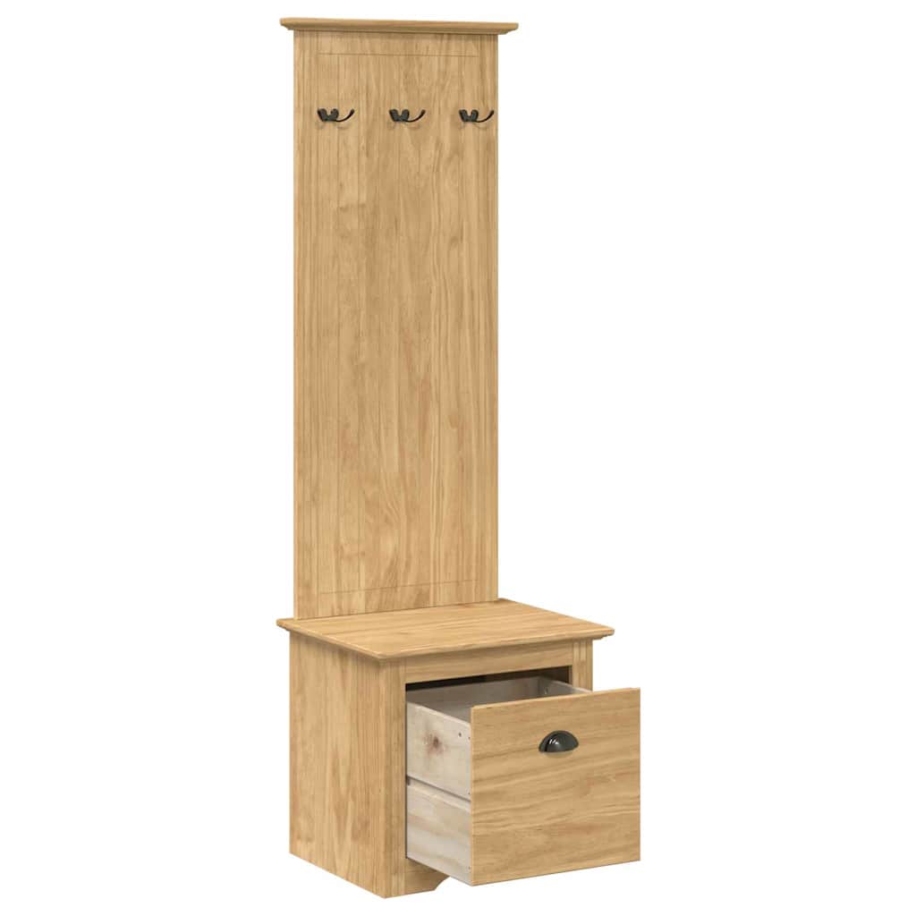 Kabinet Na Chodbu Bodo Medová Hnědá 50 X 40 X 156,7 Cm